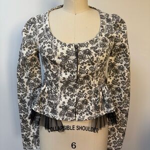 Betsey Johnson- Y2K Zip Up Jacket